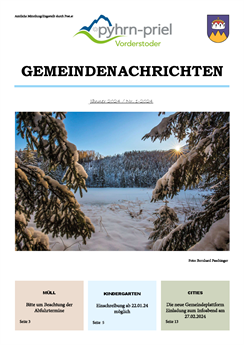 Gemeindezeitung Jänner 2024